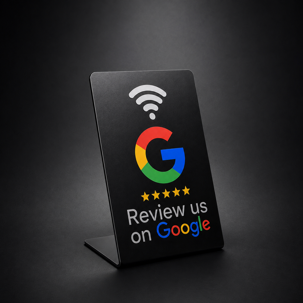 NFC Google Review Stand