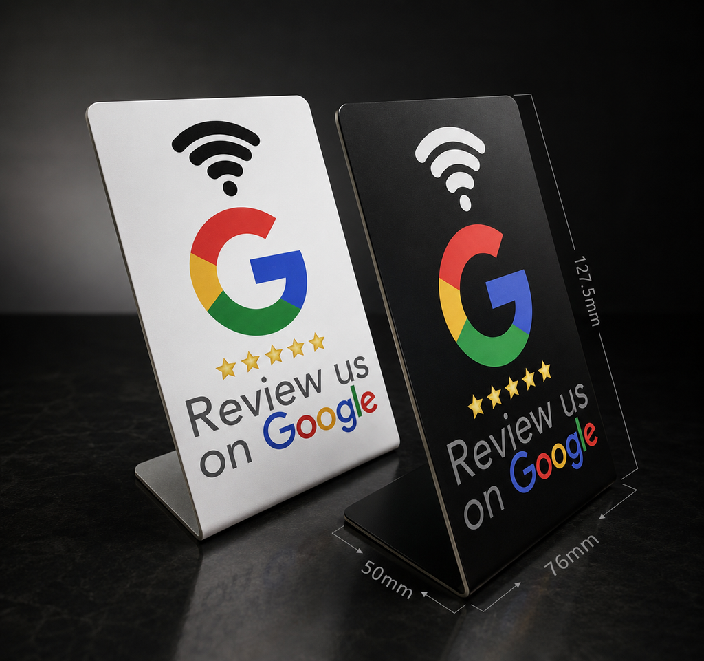 NFC Google Review Stand